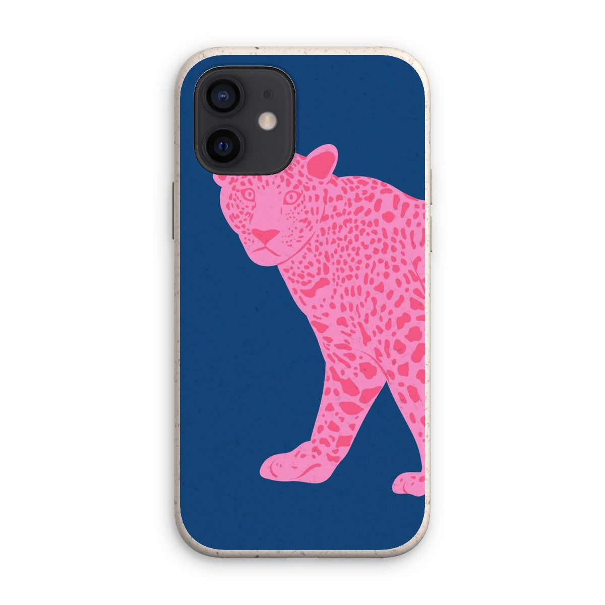Biodegradable anti-shock phone case - Pink panther
