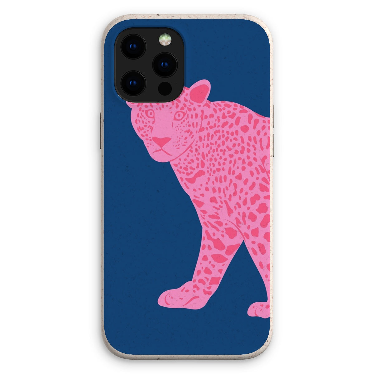 Biodegradable anti-shock phone case - Pink panther