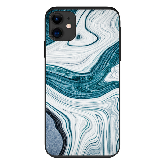 Coque anti-choc biodégradable pour téléphone - Océan glacial