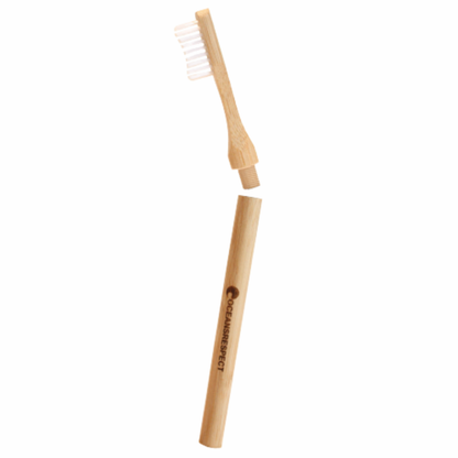 Brosse à dents à tête interchangeable en bambou