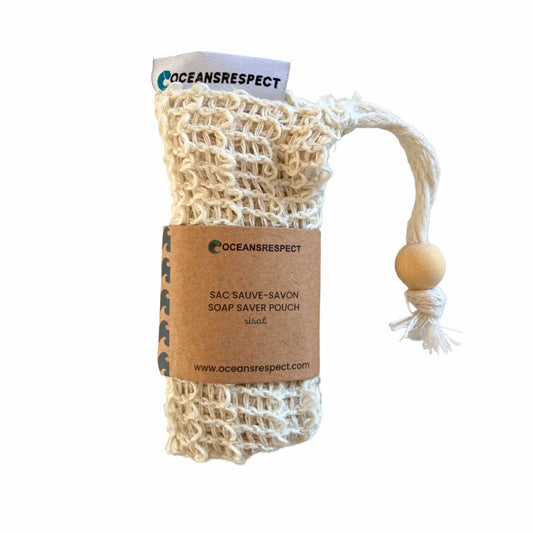 Sac sauve-savon en sisal