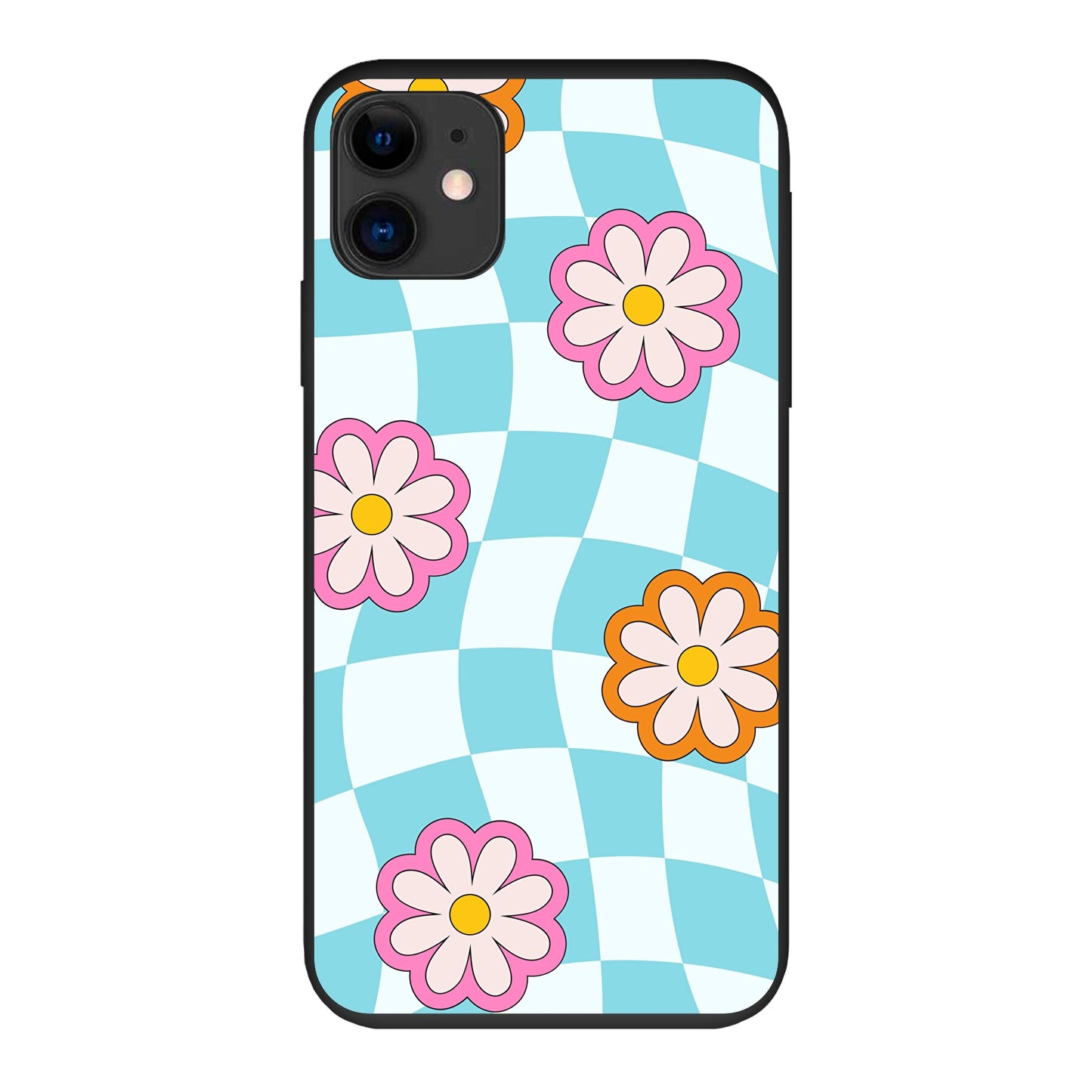 Coque anti-choc biodégradable pour téléphone - Flower Power