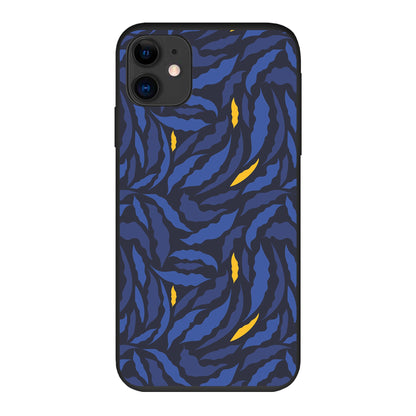 Coque anti-choc biodégradable pour téléphone - Feuilles tropicales 2