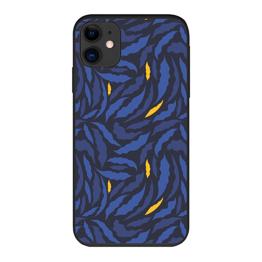 Coque anti-choc biodégradable pour téléphone - Feuilles tropicales 2