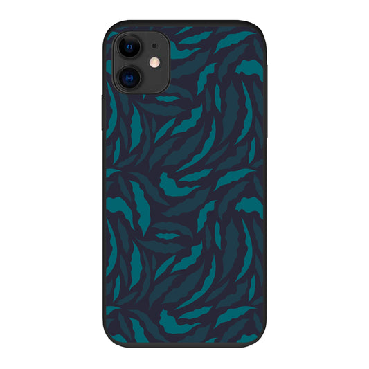 Coque anti-choc biodégradable pour téléphone - Feuilles tropicales