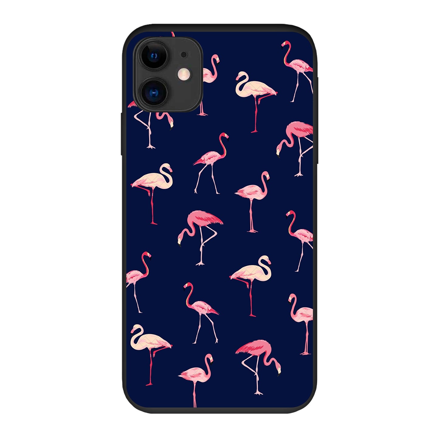 Coque anti-choc biodégradable pour téléphone - Flamands roses