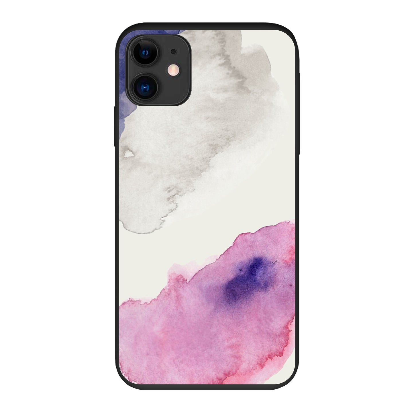 Coque anti-choc biodégradable pour téléphone - Marbre rose & blanc