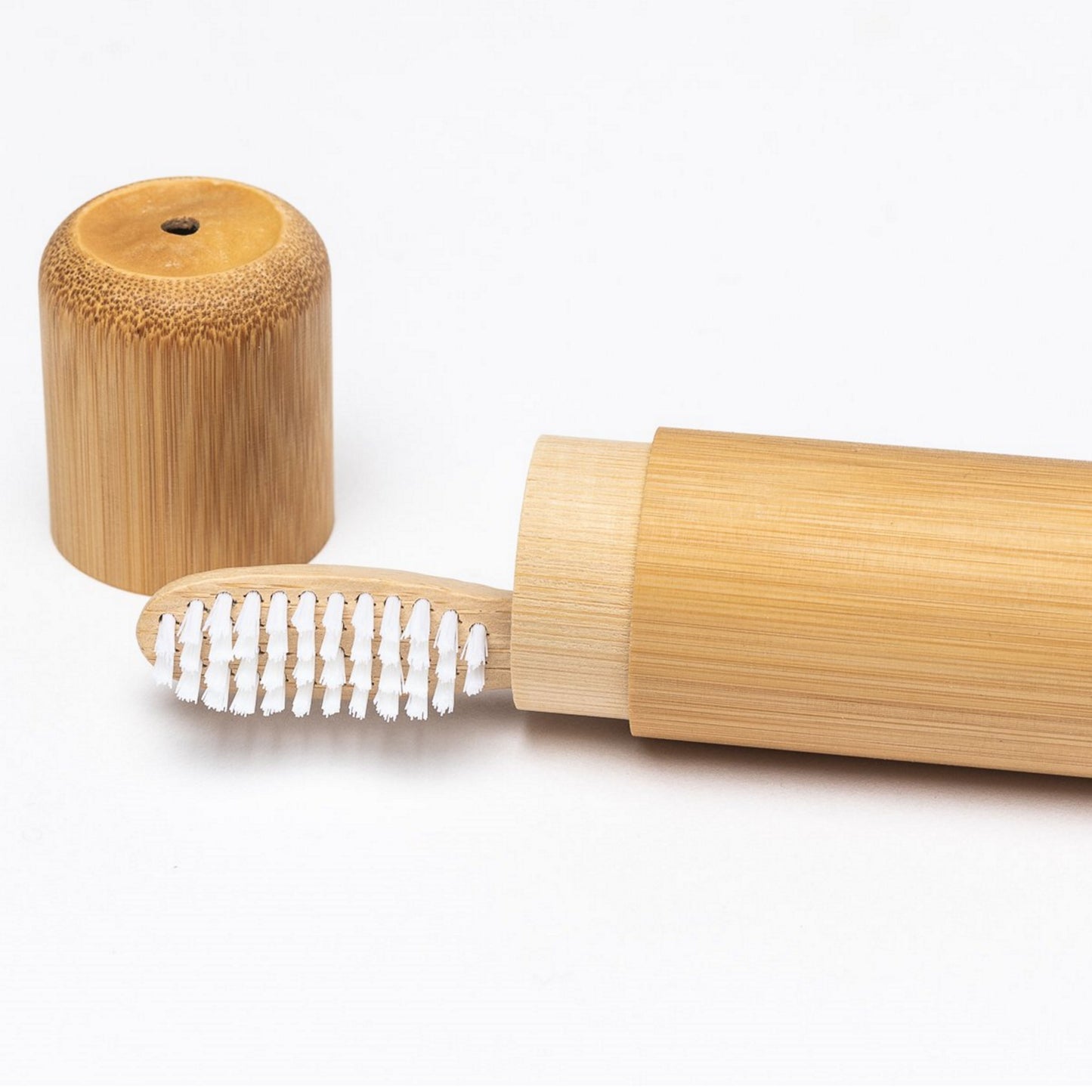 Étui de voyage en bambou (pour brosse à dents)